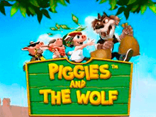 Игровой автомат Piggies And The Wolf